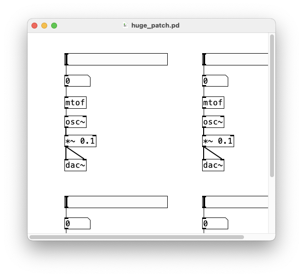 scrollbars