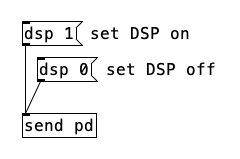 dsp on and off on patch level