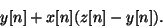 \begin{displaymath}
y[n] + x[n](z[n]-y[n]).
\end{displaymath}