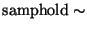 $\mathrm{samphold}\sim$