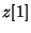 $z[1]$