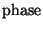 $\mathrm{phase}$