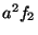 ${a^2}{f_2}$