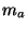 ${m_a}$